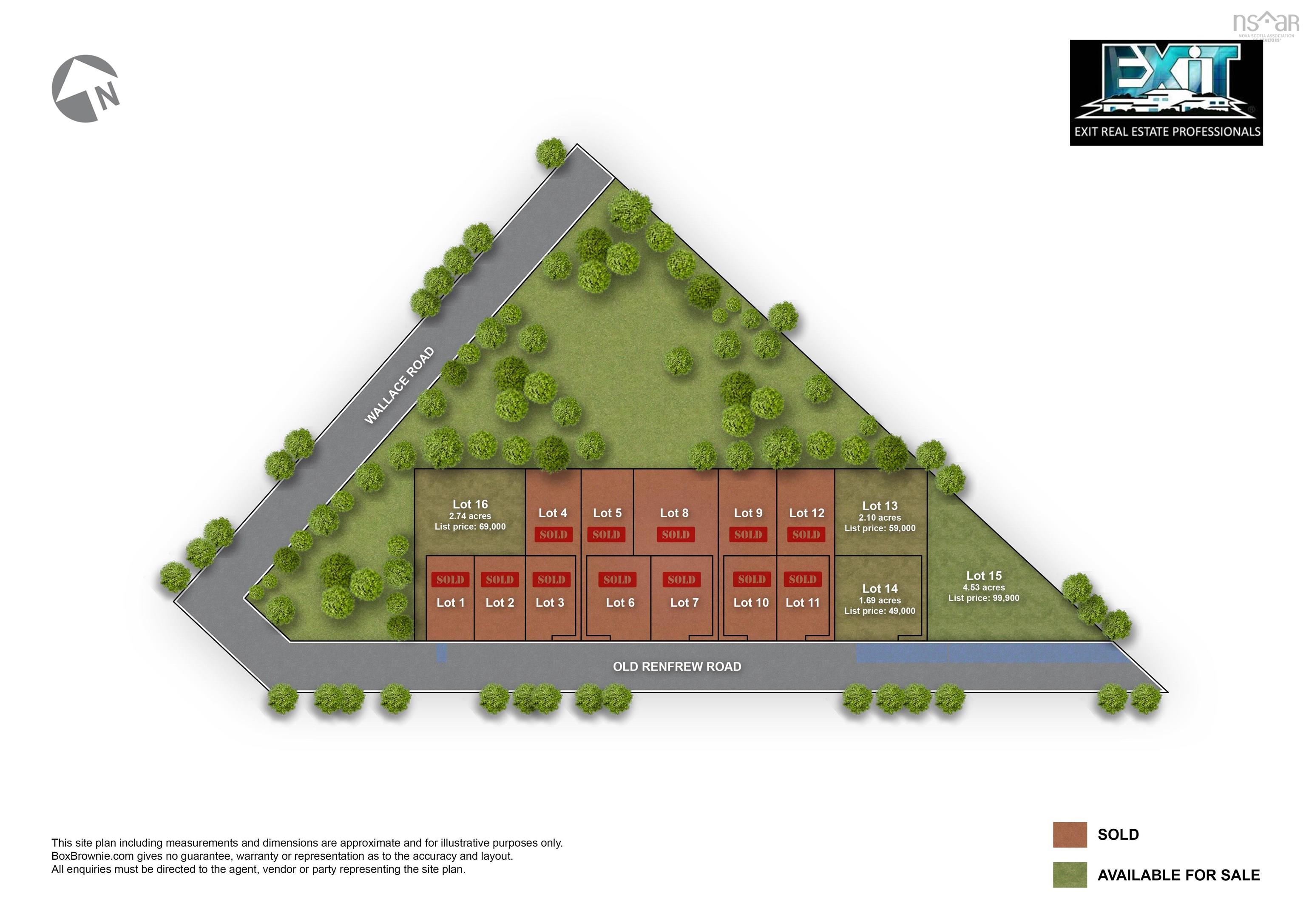 Lot 15 Old Renfrew Road, Upper Rawdon NS B0N 2N0 - MLS 202500625