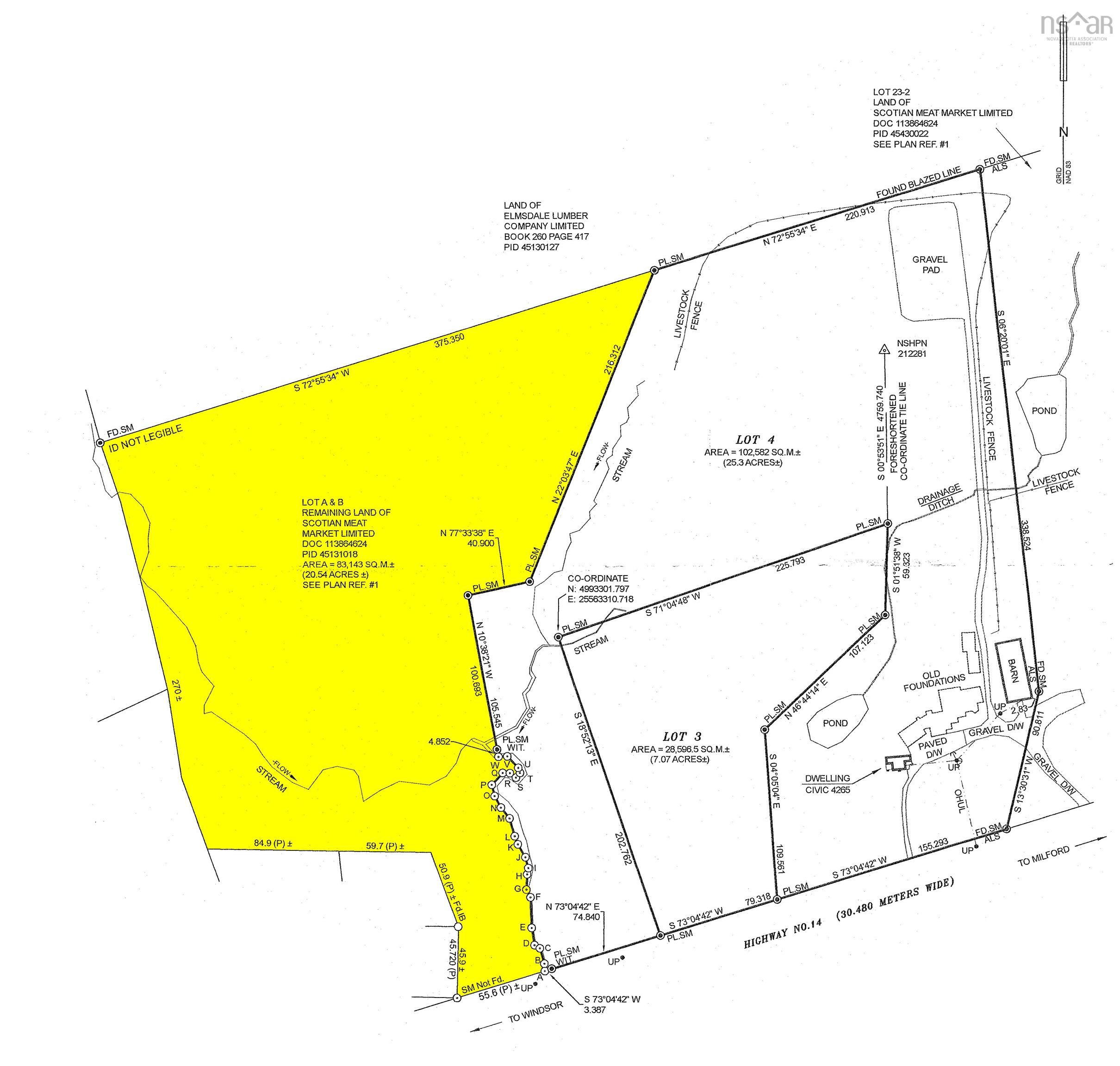 Lot A&b Highway 14, Upper Rawdon NS B0N 2N0 - MLS 202502062