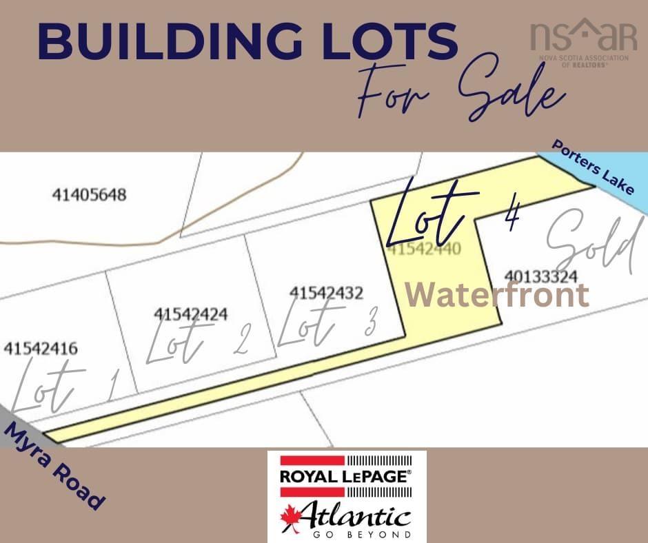 Lot 4 821 Myra Road, Porters Lake NS B3E 1G5 - MLS 202505298